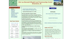 Desktop Screenshot of darussunnah.org