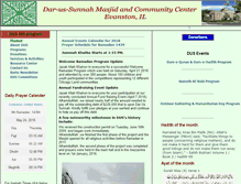 Tablet Screenshot of darussunnah.org